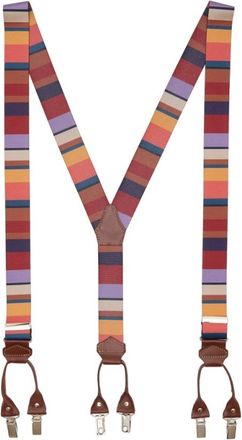 Gallo Gallo Accessories Brown - Heren - Bretels - Veelkleurig - ONE Size - Leer - Accessoires