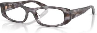Vogue Eyewear 51mm Rectangle optical glasses in Tortoise at Nordstrom
