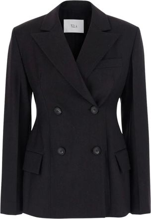 Tela Donna, Giacche, Nero, XS, new