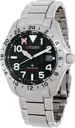 Citizen Promaster GMT Eco-Drive Black Dial Mens Watch BJ7150-50E