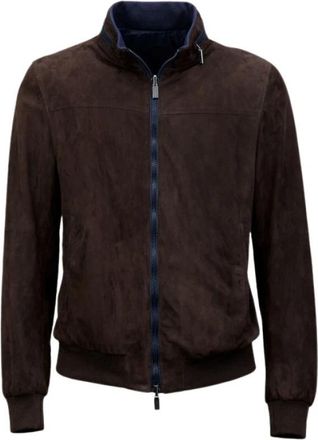 Gimos Leather Jassen - Heren - Zomerjassen - Bruin - 2XL - Su&egrave;de - Jassen