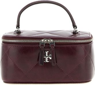 Tory Burch Dark Carmine Kira Diamond Handbag