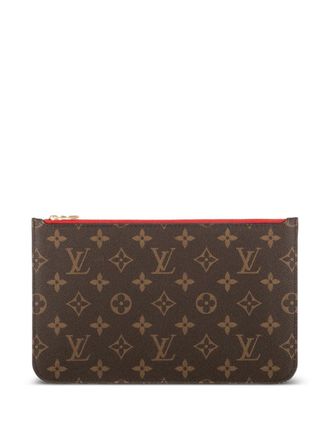 Louis Vuitton monogram pouch bag - women - Canvas - One Size - Brown
