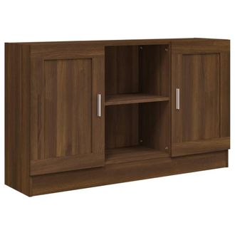 Berkfield Home Sideboard Brown Oak 120x30.5x70 cm Engineered Wood