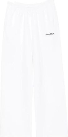 Sporty & Rich Trainingsbroeken - Dames - Sweatpants - Wit - M - Broeken