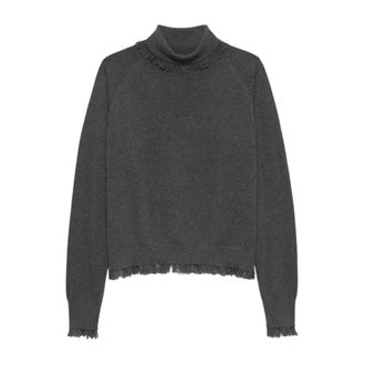 Alchemist Dames, Truien, Grijs, Maat: S/M Katoen