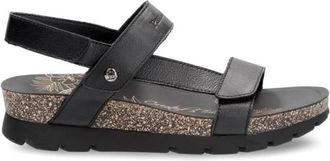 Panama Jack Selma B4 Sandalen f&uuml;r Damen | schwarz/grau