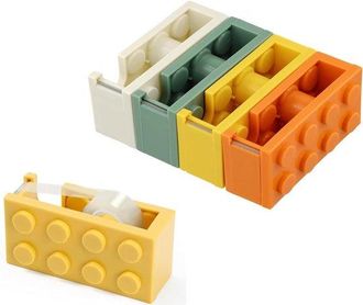 OEM Juego De 4 Dispensadores De Cinta Adhesiva - Dispensadores Coloridos Para El Hogar, La Oficina Y La Escuela