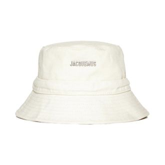 Jacquemus Accessories, male, White, 60 CM, Le Bob Gadjo