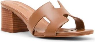 Steve Madden Hana Slide Sandal in Cognac Leather at Nordstrom, Size 5.5