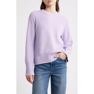 Faherty Jackson Crewneck Sweater in Ice Lilac Heather at Nordstrom Rack, Size Xx-Large