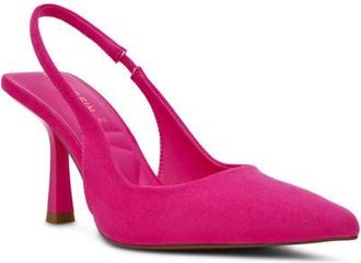 Anne Klein Itzy Pointed Toe Slingback Pump in Pink at Nordstrom, Size 8.5
