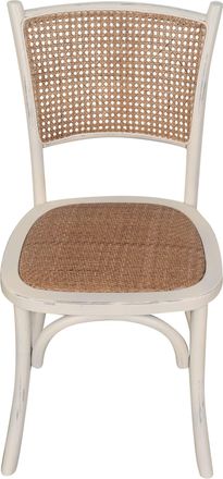 Biscottini International Silla De Cocina De Madera Y Rat&aacute;n Silla Thonet 46x90x43 Cm Silla De Comedor Sillas De Restaurante Silla Vintage Sillas R&uacute;sticas