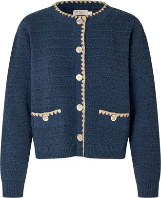 Masai 2084S Jurk - Dames - Vesten - Blauw - 2XL - Truien & Vesten