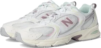 New Balance 530 U530NEB Sneaker Men White Pink Athletic Running Shoes RHS8152