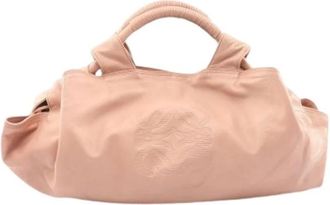 Loewe Pre-owned Nappa Aire Handtas - Dames - Vintage Handtas - Roze - ONE Size - Leer - Vintage