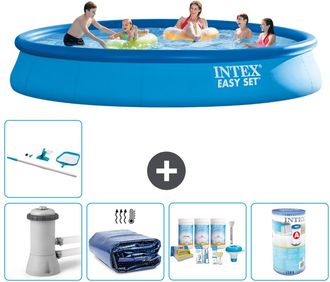 Intex Piscina Easy Set Redonda - 457x84 Cm - 8-piezas S31162