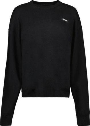 Coperni Logo Truien Sweater - Dames - Ronde hals truien - Zwart - S - Truien & Vesten