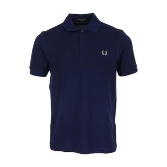 Fred Perry Hombre, Camisetas, Azul, Talla: XL