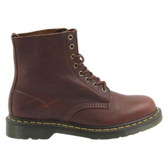 Dr. Martens Lace-up Boots, male, Brown, Size: 10 US 1460 Pascal