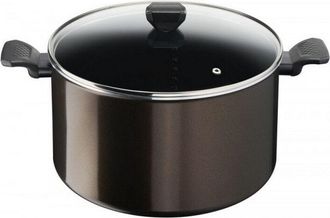 T-fal Pentola in alluminio 30cm + coperchio in vetro - b5546902 Tefal