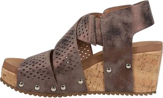 Corkys Footwear Womens Guilty Pleasure Sandal In Bronze