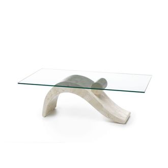 MondoViro Mesa de centro 110 x 60 - Transparente - Paloma