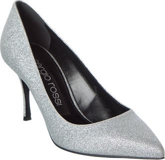 Sergio Rossi Godiva 75 Glitter Pump