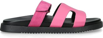 Steve Madden Womens Suede Missile Pink Sandals - Size UK 4