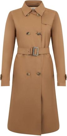 Herno Coats - Dames - Trenchcoats - Beige - XL - Jassen