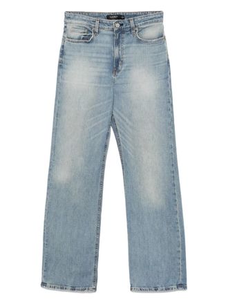 Lauren Ralph Lauren high-rise jeans - women - Elastane/Cotton - 10 - Blue
