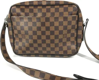 Louis Vuitton Brown Damier Canvas Shoulder Bag (Pre-Owned)