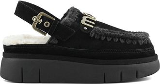 Mou Eskimo Slipper Women Black