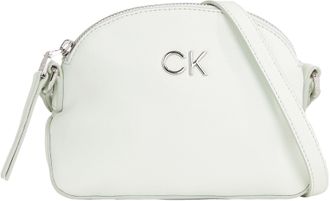 Calvin Klein Womens Ck Daily Small Dome Pebble Crossovers, Milky Green, One Size