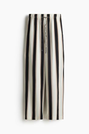 H&M Weite Schlupfhose - Schwarz