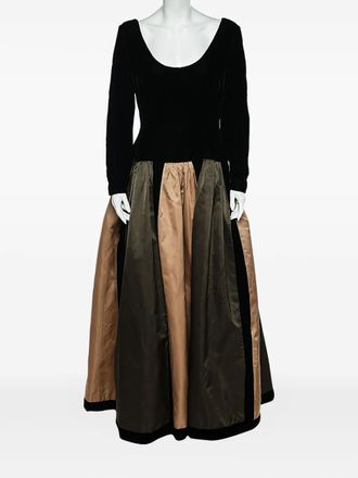 Oscar De La Renta Abito con inserti - Nero