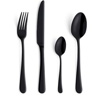 Amefa Cuberter&iacute;a 24 piezas Revestimiento acero Negro