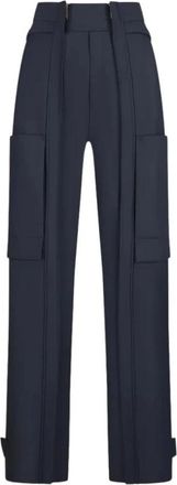 Darkpark Straight Broeken - Dames - Straight fit broeken - Blauw - M - Broeken