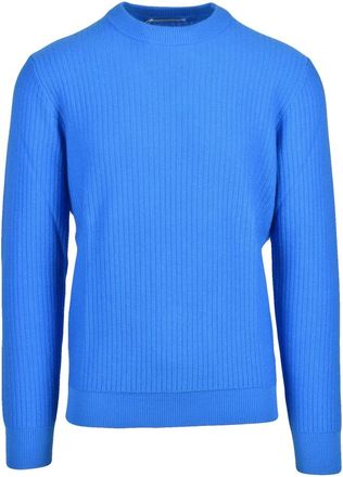 KANGRA Truien & Vesten, Heren, Blauw, L, Wol, Pullover Girocollo