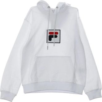 Fila Bright White Hoodie 2.0 - Heren - Hoodies - Wit - XL - Katoen - Hoodies & sweatvesten