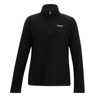 Regatta Sweethart AW19 Womens Half Zip Fleece Jacket, Black, 26 US, Black, 26 US