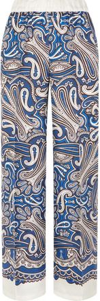 P.A.R.O.S.H. Seris Broeken - Dames - Wijde Broeken - Blauw - L - Broeken