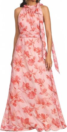 Sachin & Babi Kayla Maxi Gown In Coral