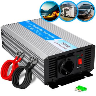 OEM Extralink Opip 1500w Convertidor De Tensi&oacute;n 12v 230v
