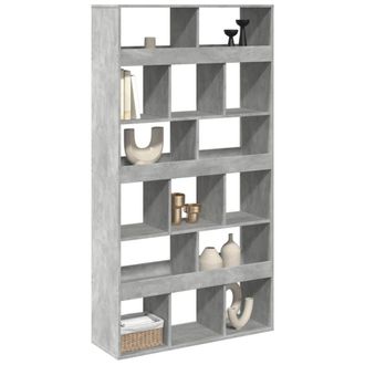 Berkfield Home Room Divider Concrete Grey 100x33x187.5 cm Engineered Wood