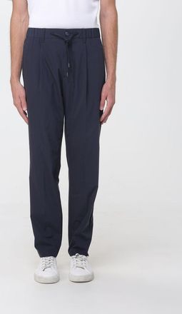 Herno Straight-Leg Technical Fabric Trousers with a Drawstring Waistband