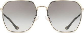Coach HC7165D CR638 Asian Fit 90053C Womens Sunglasses Gold Size 60