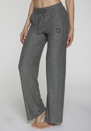 Vivance Loungehose VIVANCE ACTIVE, Damen, Gr. XL (48/50), N-Gr, schwarz meliert, Trikot, Obermaterial: 88% Polyester, 12% Elasthan, meliert, figurumspielend l