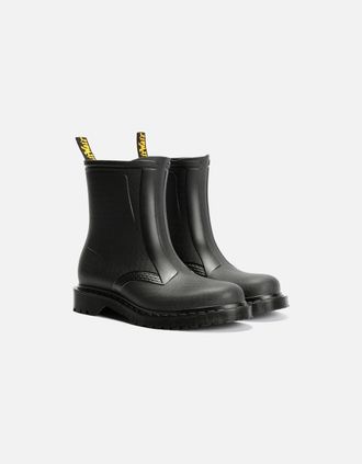Dr. Martens Dr. Martens 1460 Rain Pull On Black Boots - Size: 5/5
