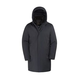 Moorer Hombre, Abrigos, Azul, Talla: XL